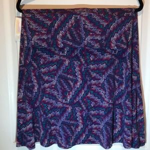 Lularoe Azure A-line Swing Skirt size M